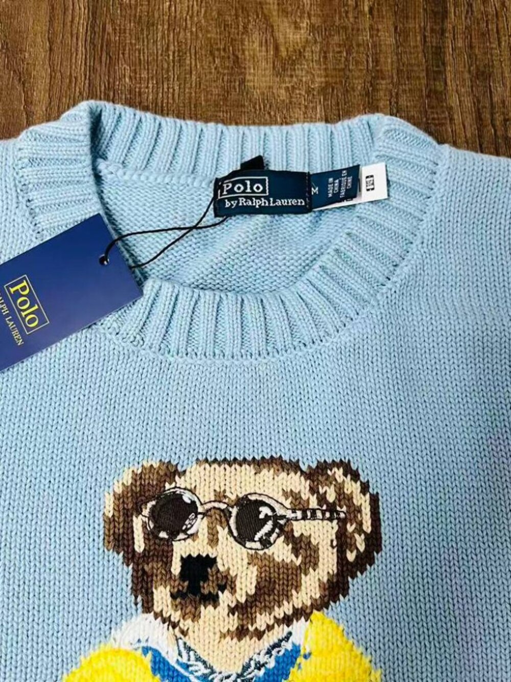 Polo Ralph Lauren Bear Crewneck Sweater - Picture 4 of 6